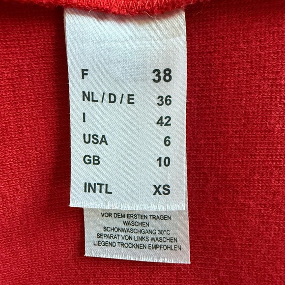 Saint James x Isabelle Ballu Colorblock Top XS Parisian Nautical Mod French Art - Picture 5 of 6